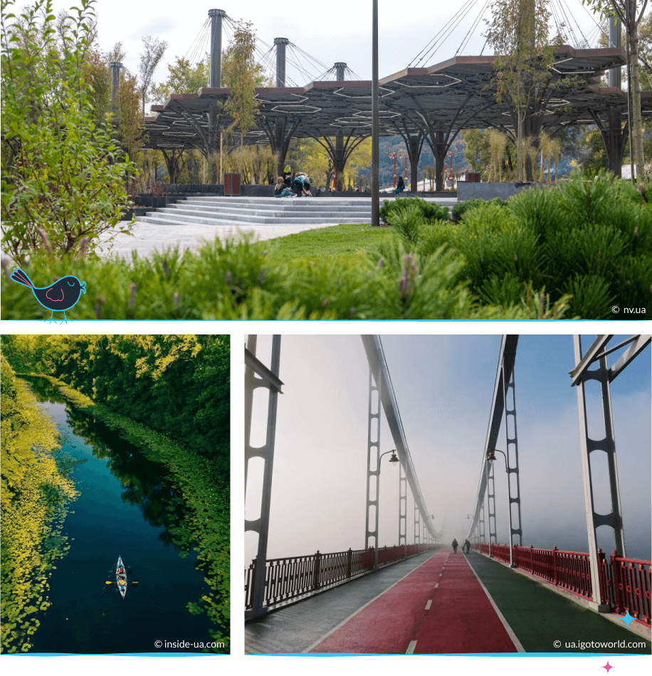 локации Киева