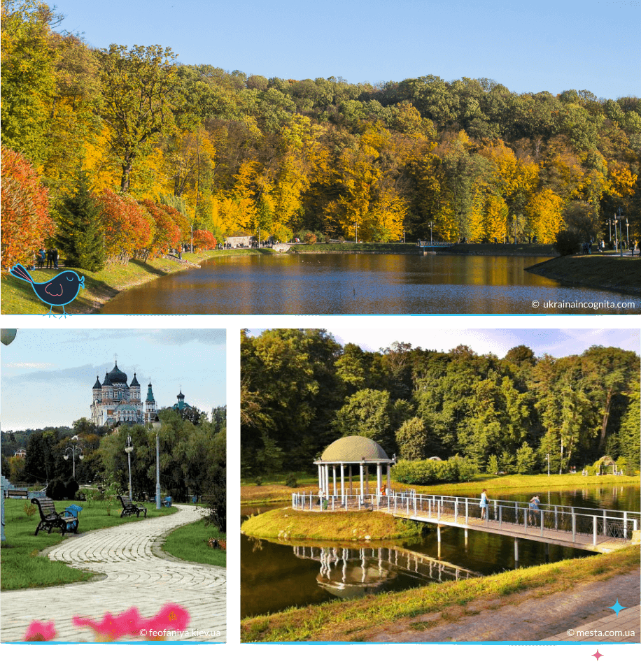 локации Киева