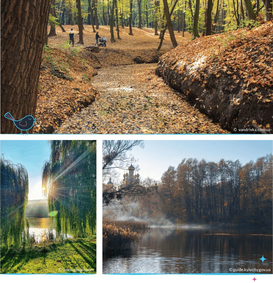 локации Киева