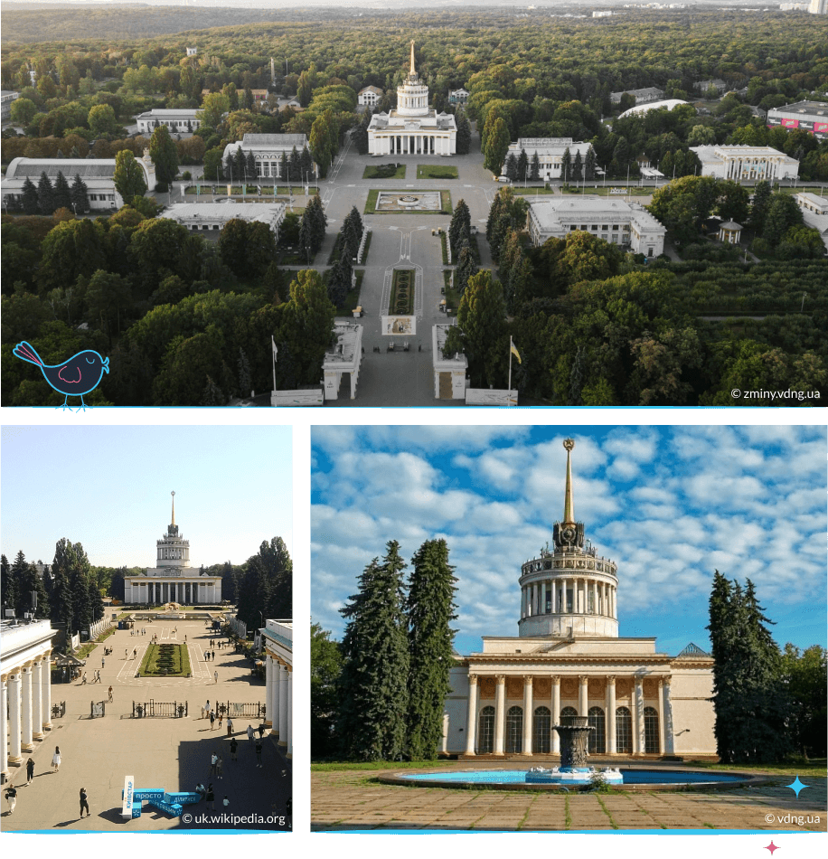 локации Киева