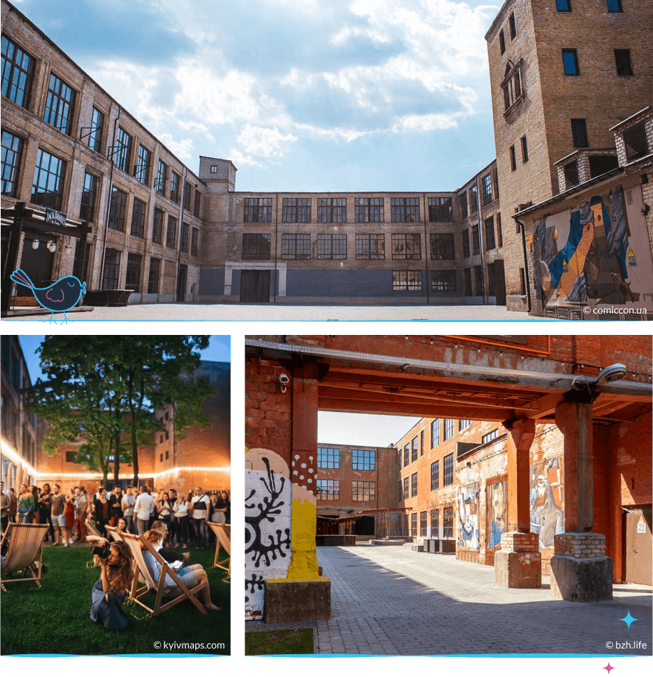 локации Киева