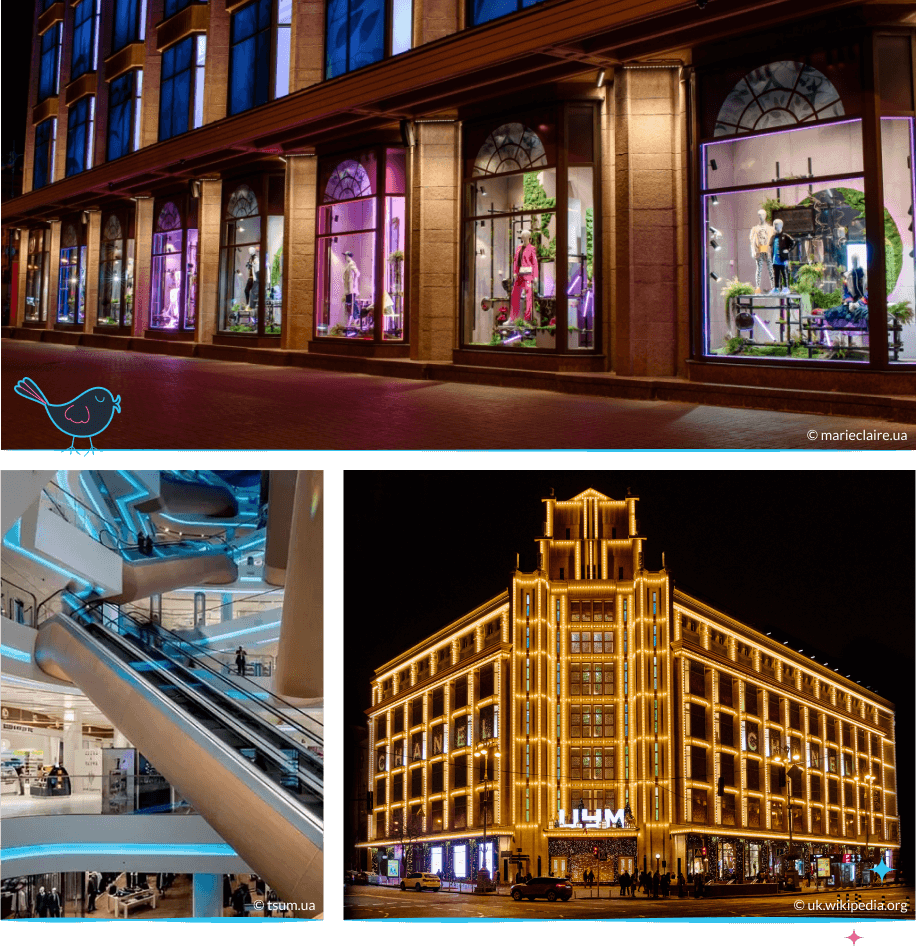 локации Киева