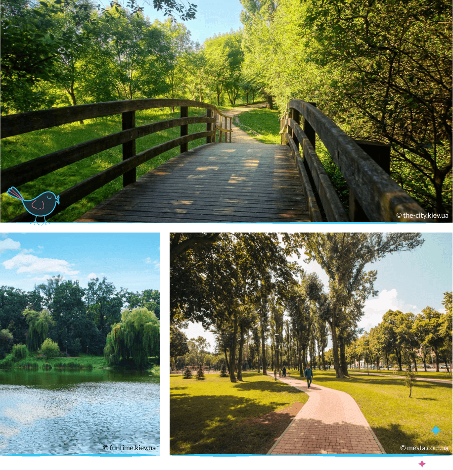 локации Киева