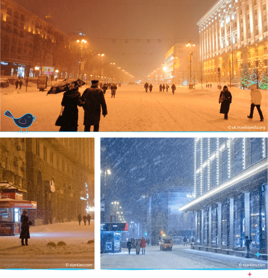 локации Киева