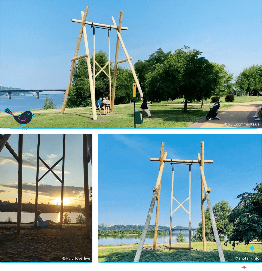 локации Киева