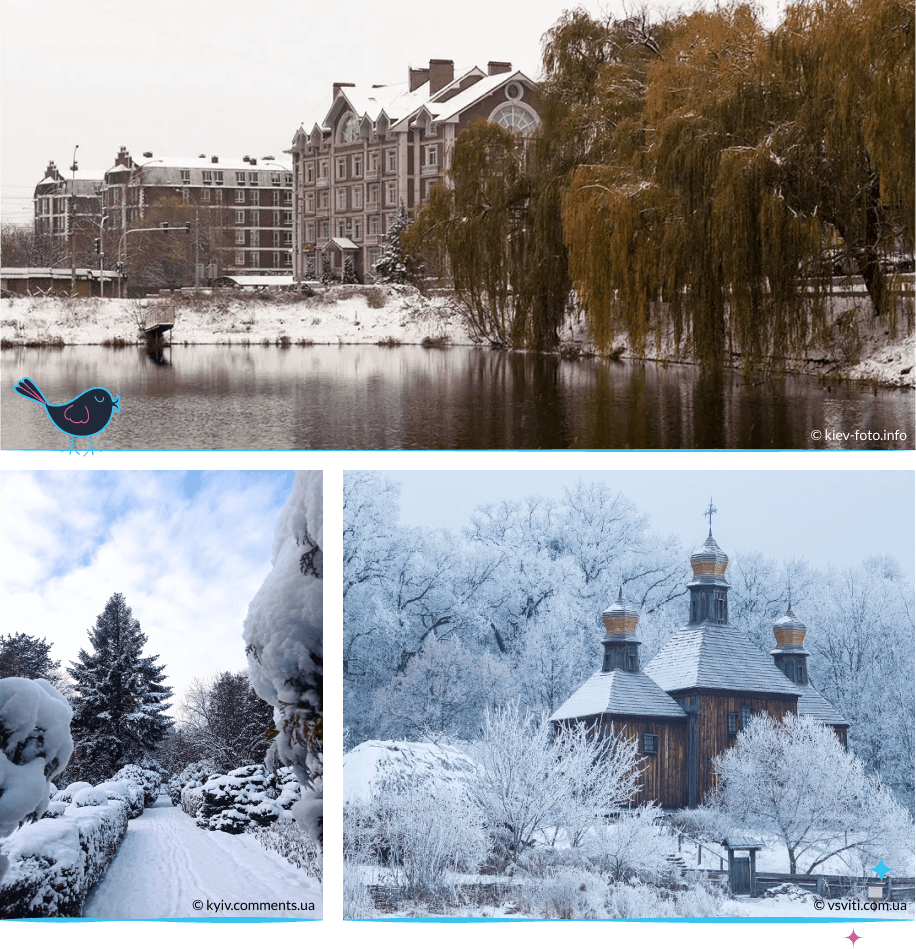 локации Киева