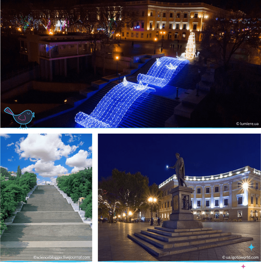 локации Одессы