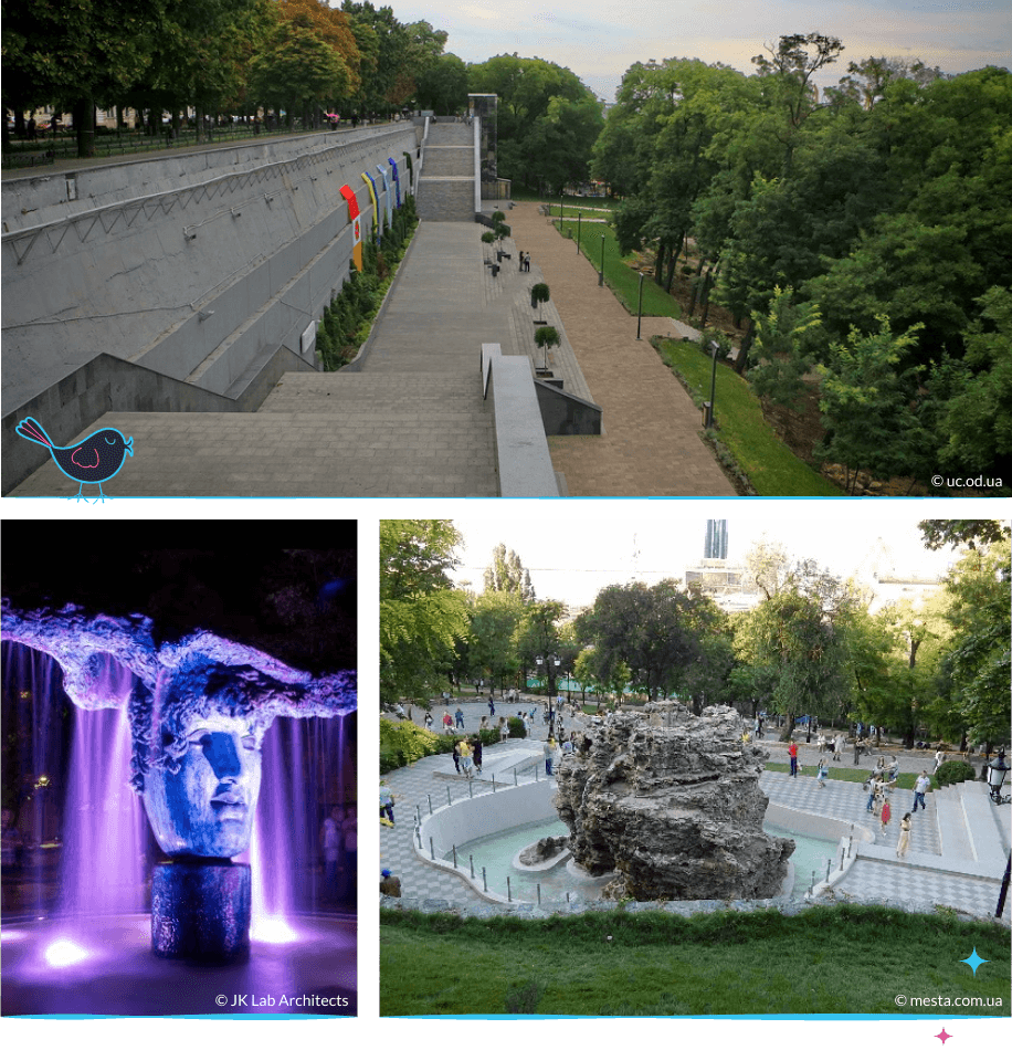 локации Одессы