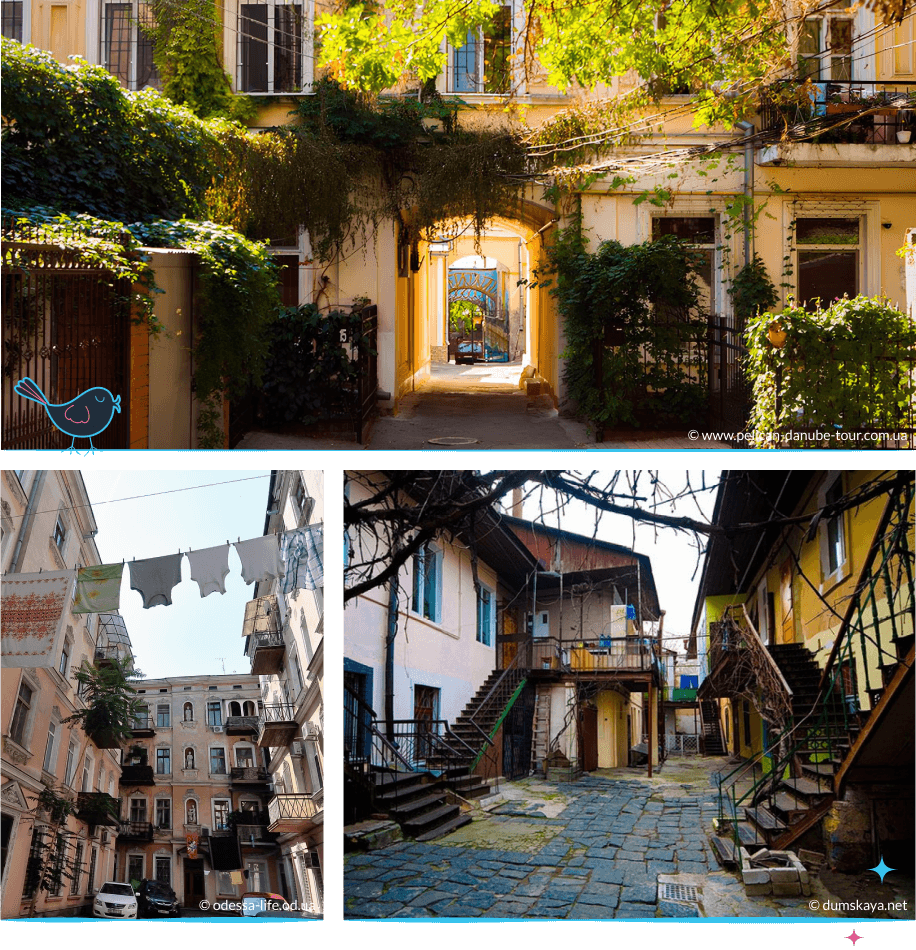 локации Одессы