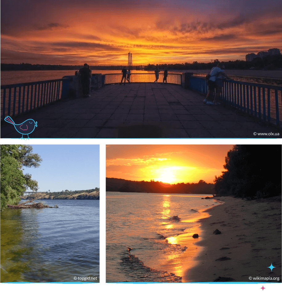 локации Запорожья