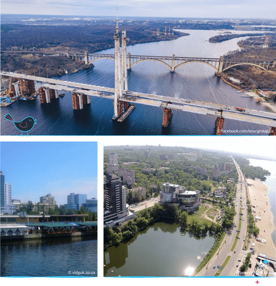 локации Запорожья